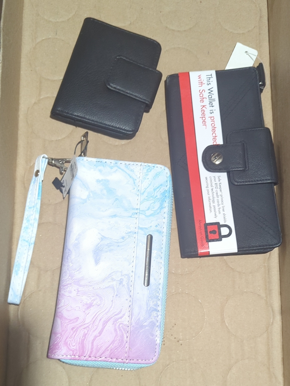 Lot Of 3 Wallets Rfid